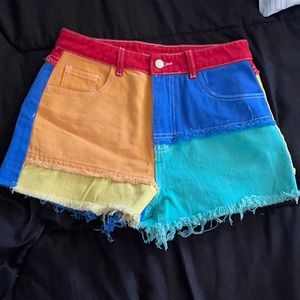 colorful size 6 shorts!